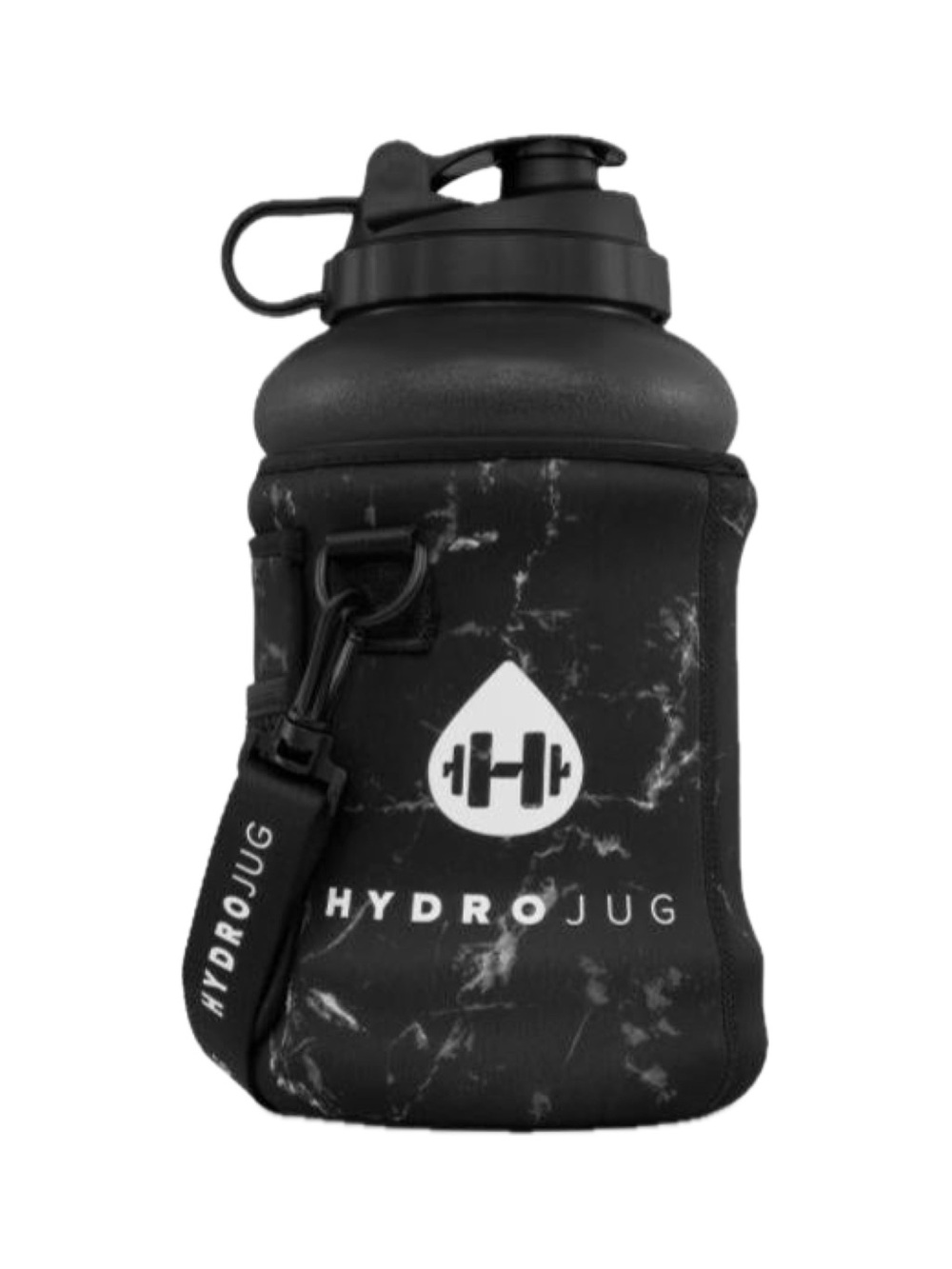 Hydrojug Insulated Sleeve in Black Marble